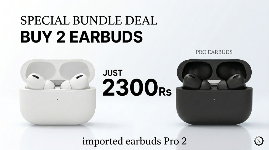 Earbuds Pro 2 - Buy 2 for Rs. 2300